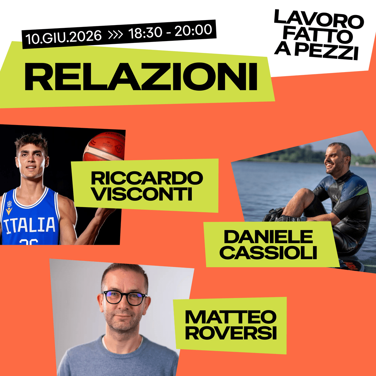 LAVORO FATTO A PEZZI 🤝 RELAZIONI
