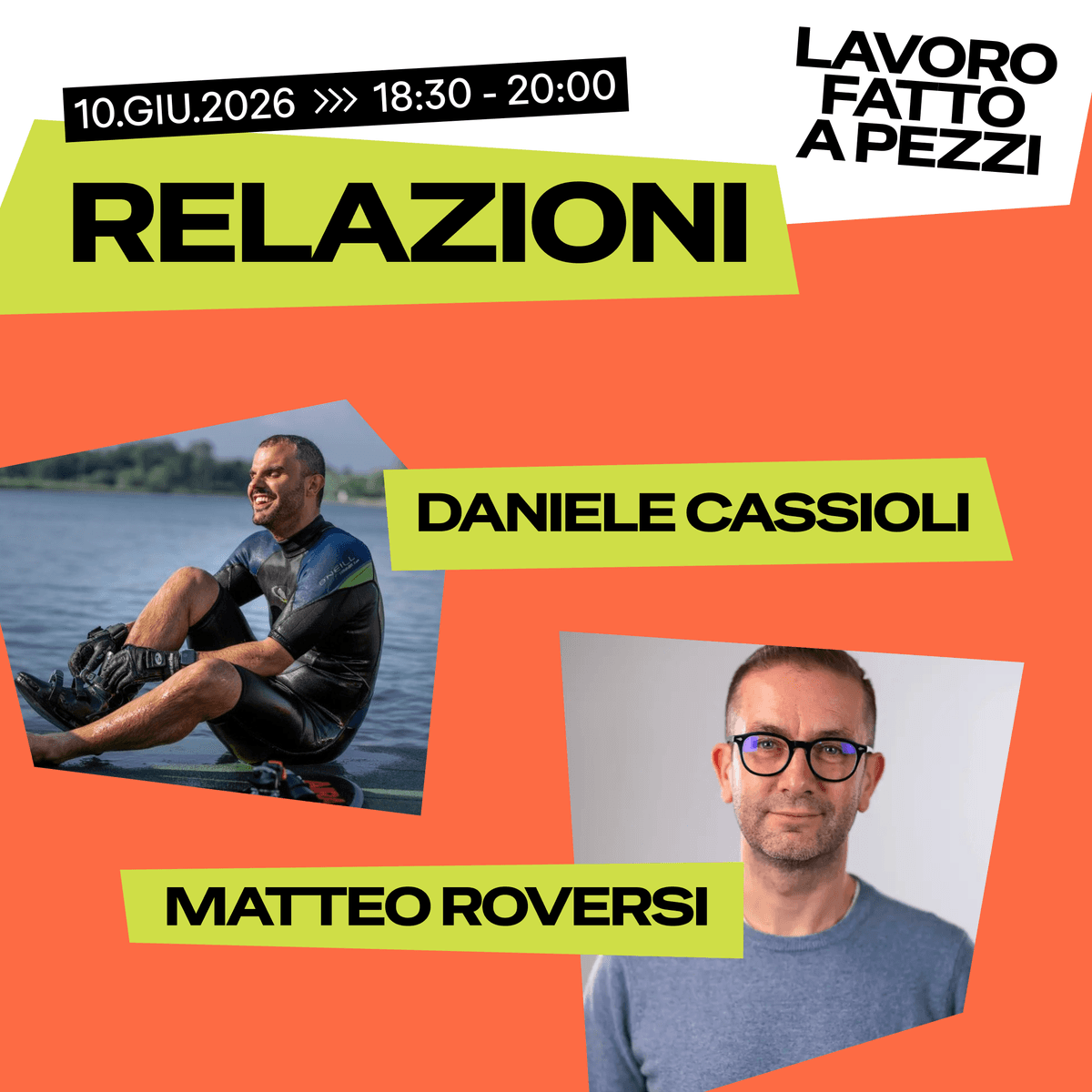 LAVORO FATTO A PEZZI 🤝 RELAZIONI