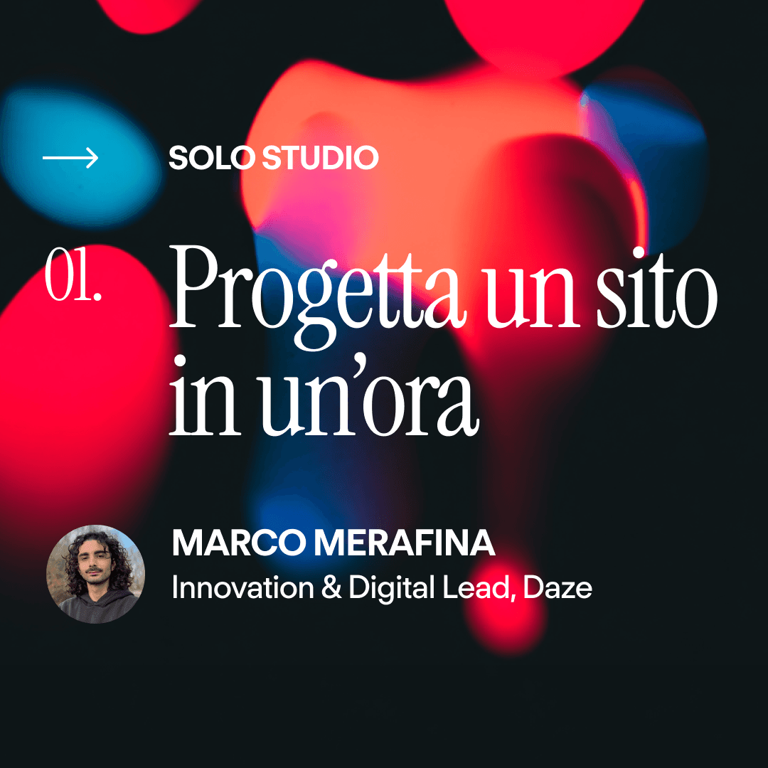 Solo Studio 01 - Progetta un sito in un'ora
